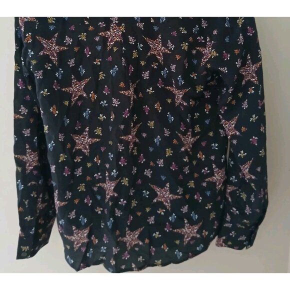 Boden 100% Silk Button Down Blouse - Picture 9 of 9